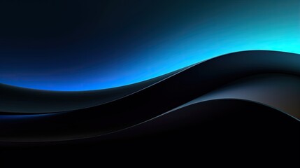 Fototapeta premium abstract blue wave background