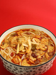 Breakfast rice noodles