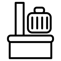 luggage storage line