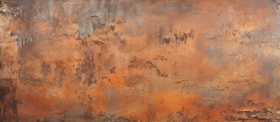 Texture of a background with a worn metal plate