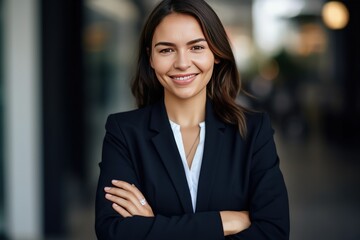 successful business woman's portrait a confident entrepreneur
