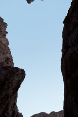 Sinai Mountains, Wadi El-Weshwash, Taba, Egypt. 