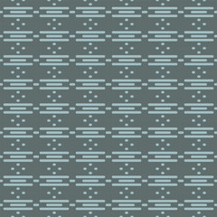 Naklejka premium Japanese Embrodery Weave Motif Vector Seamless Pattern