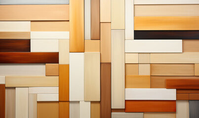 Abstract background with rectangular shapes in a brown tone.