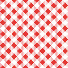 Red plaid pattern background. plaid pattern background. plaid background. Seamless pattern. for backdrop, decoration, gift wrapping, gingham tablecloth, blanket, tartan, fashion fabric print.