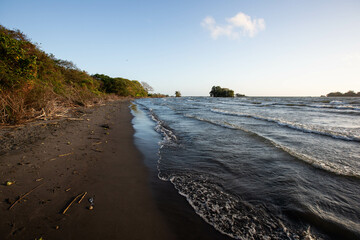 Morning on the shore of Lake Nicaragua