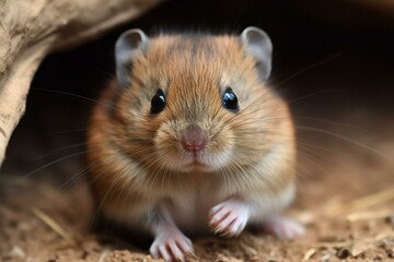adorable infant rodent. Generative AI