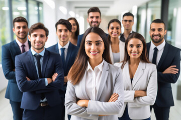 Fototapeta premium group of indian businessmen