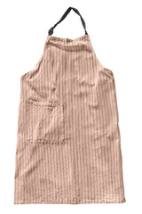 Household apron isolated