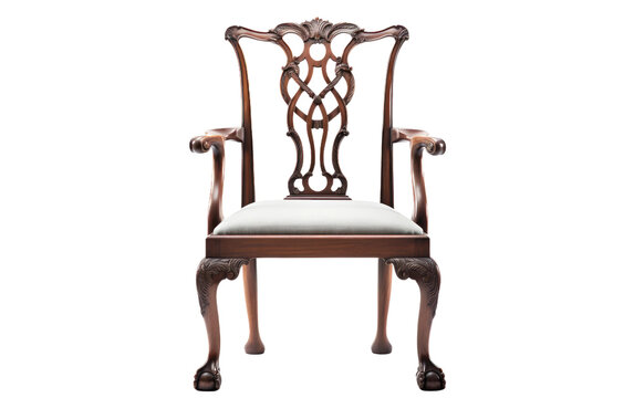 Chippendale Dining Chair Design Transparent PNG