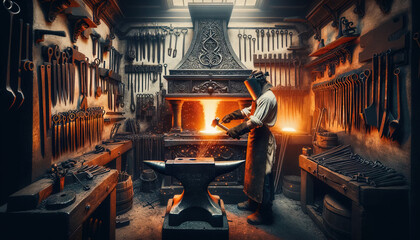 Ornate Blacksmith's Forge
