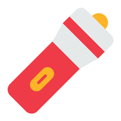 Vector Design Flashlight Icon Style