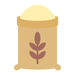 Vector Design Flour Icon Style