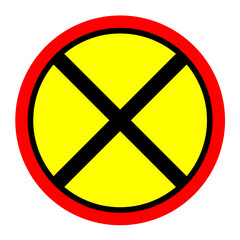 Vector Design No Stopping Icon Style