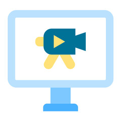 Vector Design Streaming Icon Style