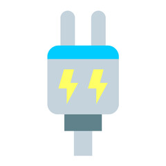 Vector Design Power Plug Icon Style