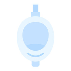 Vector Design Urinal Toilet Icon Style