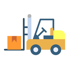 Lifting Parcel Icon Style