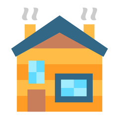 Cabin Icon Style