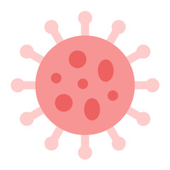 Bacteria Icon Style