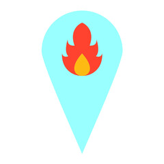 Fire Location Icon Style