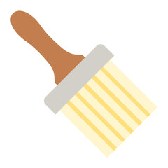 Basting Brush Icon Style