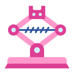 Car Jack Icon Style