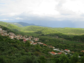 Obraz premium Grünes Tal auf Korcula