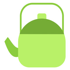Tea Pot Icon Style