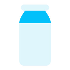 Milk Bottle Icon Style