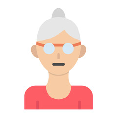 Grandmother Icon Style