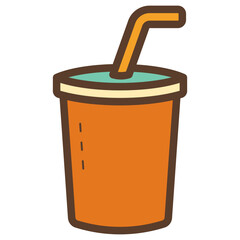 plastick drink cup icon