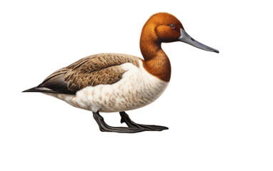 Stunning Canvasback Duck in Nature Transparent PNG