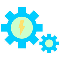 Energy System Icon Style