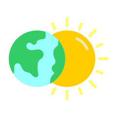Lunar Eclipse Icon Style