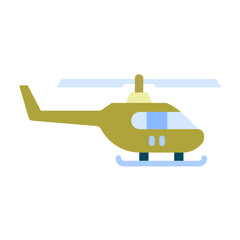 Army Helicopter Icon Style