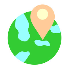 World Location Icon Style