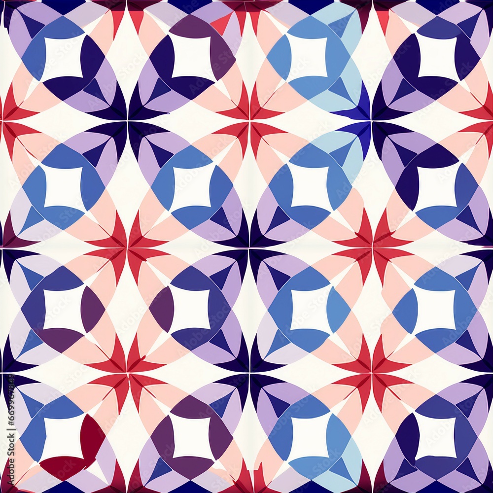 Poster minimalist kaleidoscope abstractions pattern