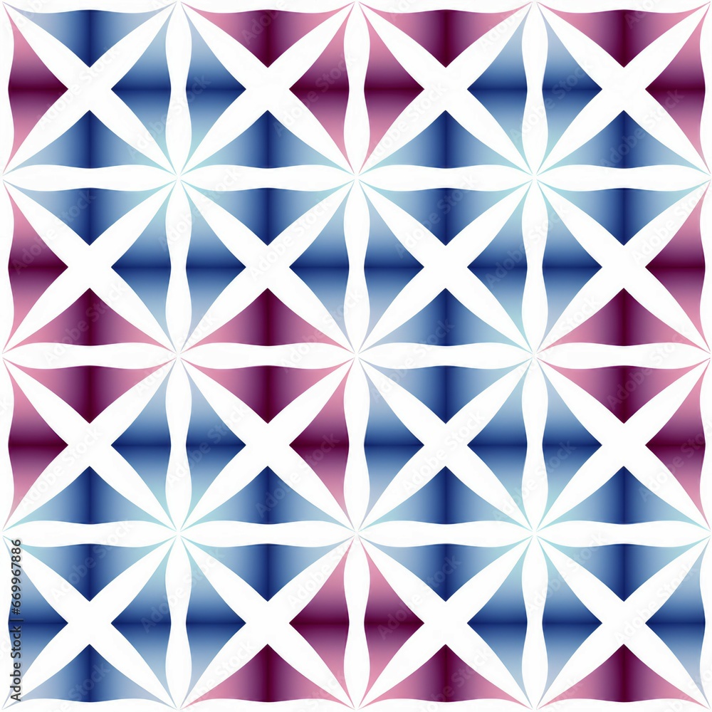 Poster minimalist kaleidoscope abstractions pattern