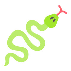 Snake Icon Style