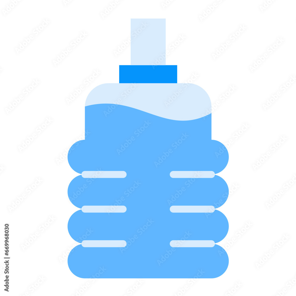 Sticker Water Canteen Icon Style