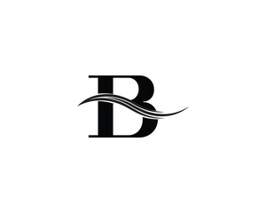 Fototapeta na wymiar B Letter Logo Design Element