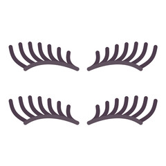 Eyelash Icon Style