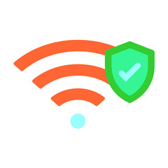 Wifi Security Icon Style