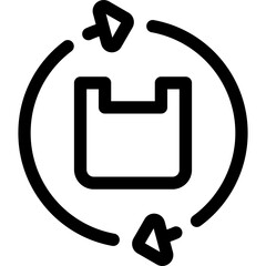 Plastic Recycle Icon