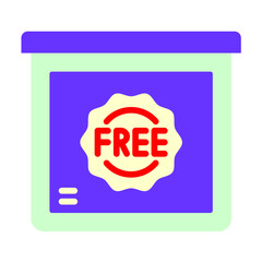 Free Shipping Icon Style