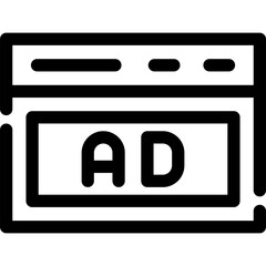 Native Advertising Icon