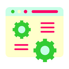 Corporate Website Icon Style