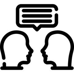 Face To Face Icon