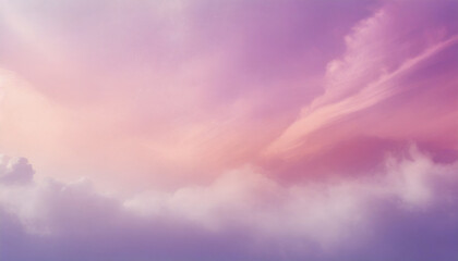 Naklejka na ściany i meble misty morning light pink purple pastel gradient dreamy atmosphere phone wallpaper background ai generated